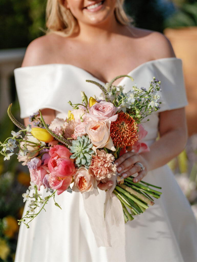 Colourful Wedding Bouquet