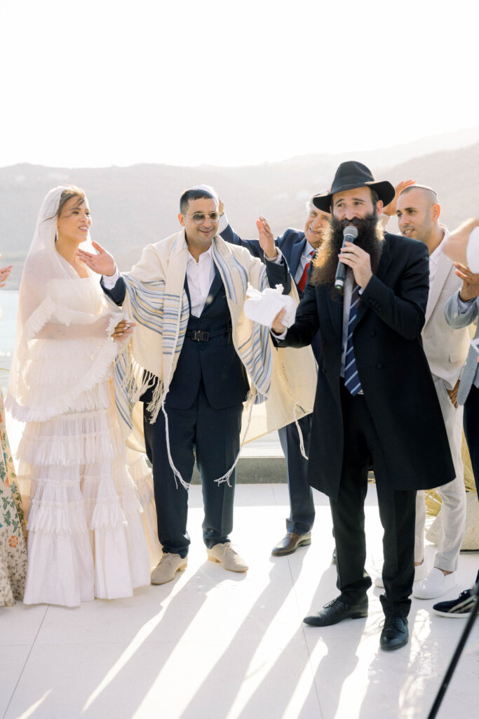 Jewish Wedding at Royal Myconian Resort